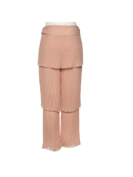 Pantalones Armani Pre-owned rosa
