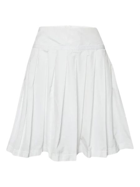 Spódnica bawełniana Dolce & Gabbana Pre-owned biała