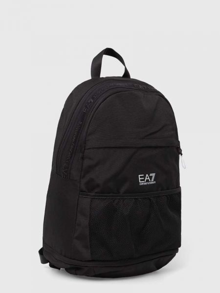 Однотонний рюкзак Ea7 Emporio Armani чорний