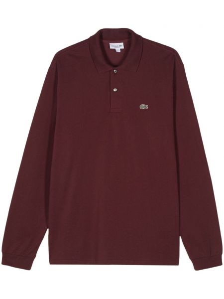 Poloshirt Lacoste rød