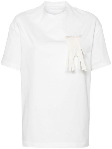 T-shirt en coton Jil Sander blanc