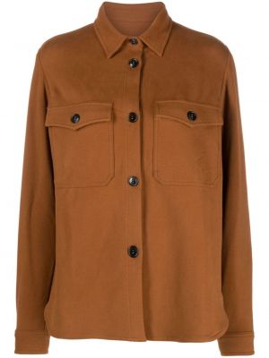 Medvilninė marškiniai Circolo 1901 ruda