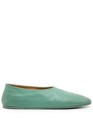 Slip-on nahast loafer-kingad Marsell roheline