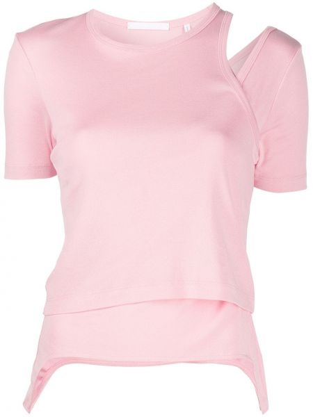 Camiseta Helmut Lang rosa