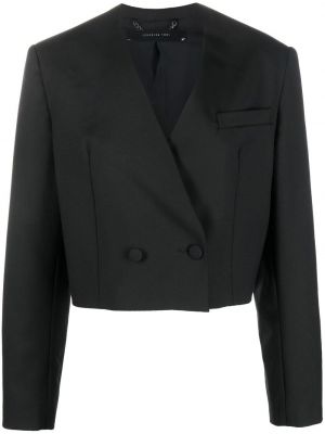 Lang blazer Federica Tosi svart