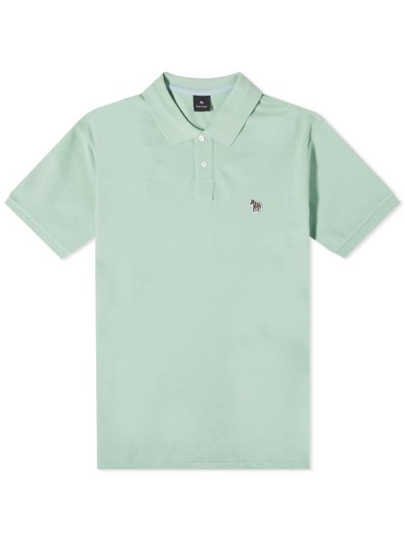 Рубашка с принтом зебра Paul Smith зеленая