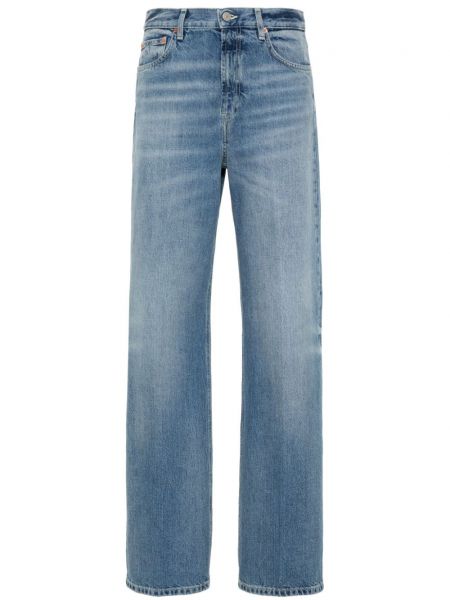 Lavtaljet flared jeans Dondup blå