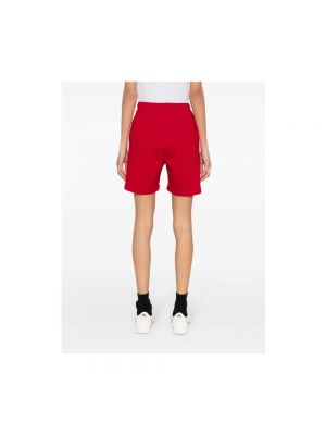 Pantalones cortos deportivos de algodón Sporty & Rich rojo
