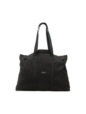 Черная сумка шоппер Calvin Klein