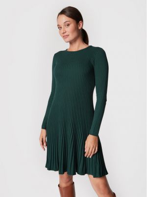 Плетена рокля Edited зелено