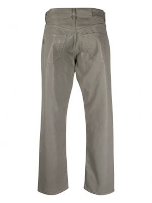 Pantalon droit en coton Haikure gris