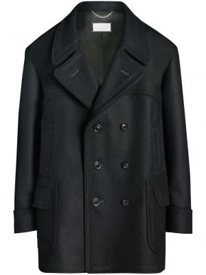 Płaszcz oversize Maison Margiela czarny
