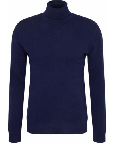 Kašmira džemperis ar augstu apkakli Pure Cashmere Nyc zils