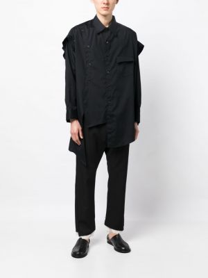 Koszula asymetryczna Sulvam czarna