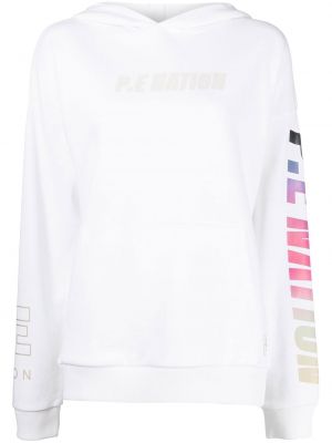Пуловер с принтом P.e Nation, белый