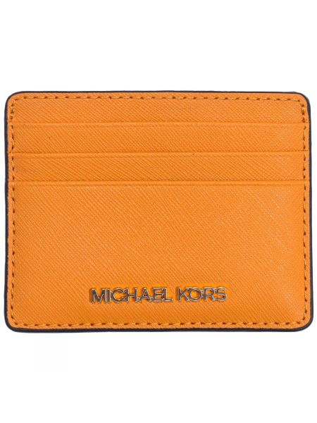 Portfel Michael Michael Kors pomarańczowy