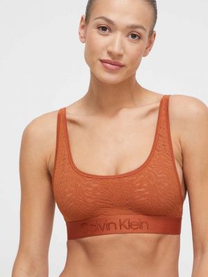 Сутиен Calvin Klein Underwear оранжево
