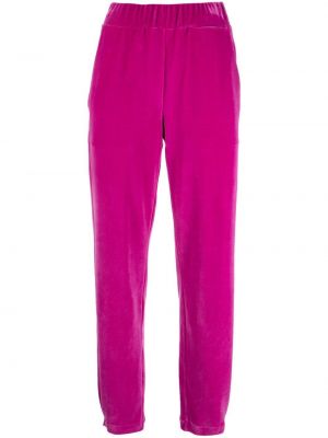 Pantaloni a vita alta Genny rosa