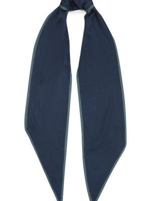 Шелковый шарф Giorgio Armani синий