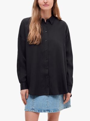 Рубашка Selected черная
