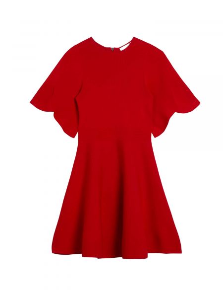 Pletené pletené šaty Ted Baker červená