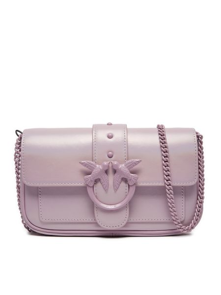 Чанта с джобове Pinko виолетово