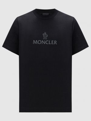 Футболка Moncler чорна