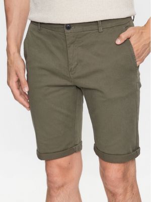 Kratke hlače slim fit Lindbergh zelena