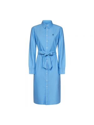 Robe chemise Polo Ralph Lauren bleu