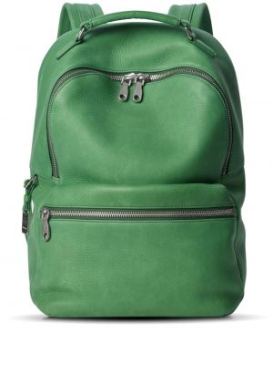 Kožený batoh Shinola zelená