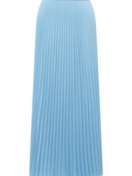 Плиссированная юбка Seven Lab голубая