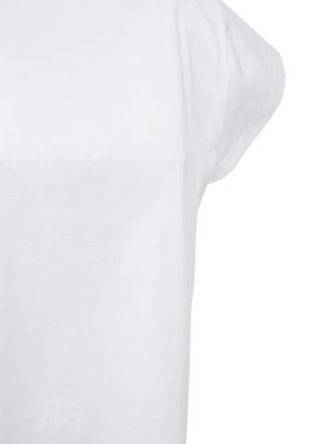 T-shirt di cotone in jersey Magda Butrym bianco