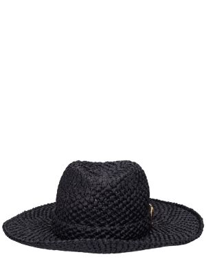 Sombrero Valentino Garavani negro