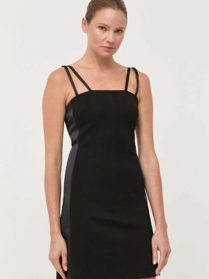 Uska mini haljina Karl Lagerfeld crna