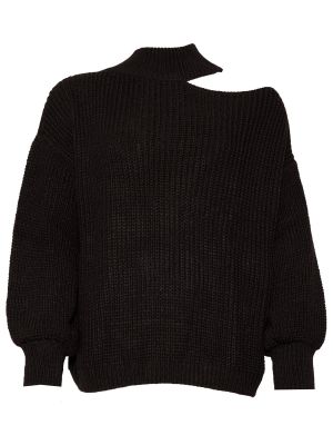 Oversized pulóver Sassyclassy fekete