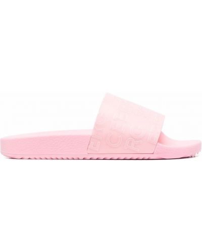 Trykt flip-flops Iceberg rosa