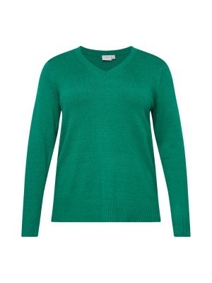Пуловер Vila Curve зелено