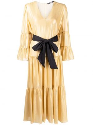 Платье металлическое Karl Lagerfeld, золотой