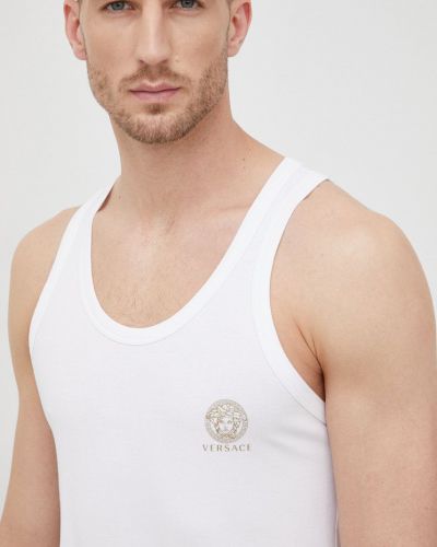 Majica kratki rukavi Versace bijela