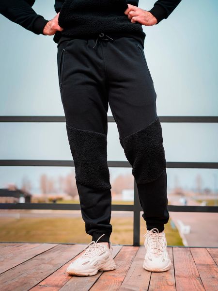 Чорні бавовняні спортивні штани Custom Wear