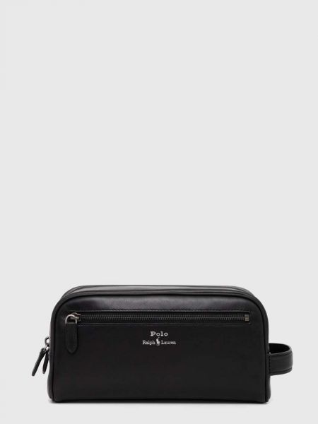 Чанта за козметика Polo Ralph Lauren черно