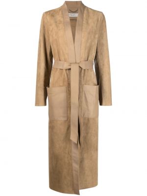 Trench din piele Golden Goose