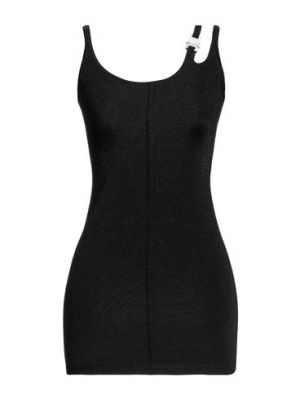 Mini vestido de algodón de viscosa 1017 Alyx 9sm negro