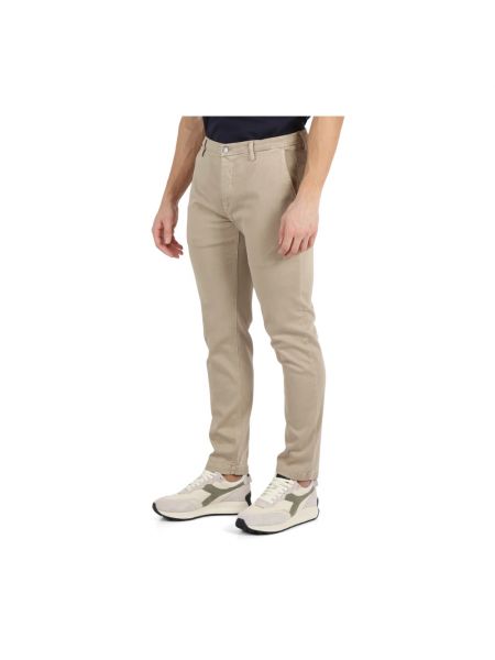Pantalones chinos slim fit Replay beige