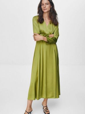 Платье Massimo Dutti, зеленое