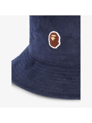 Вельветовая шляпа A Bathing Ape® синяя