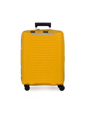 Reisekoffer mit taschen Samsonite gelb