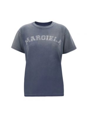 Niebieska koszulka Maison Margiela