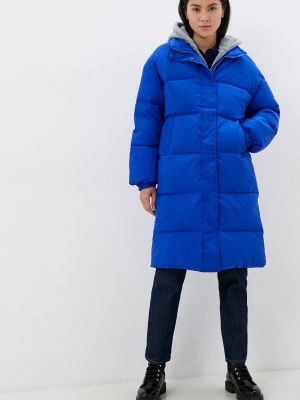 Синяя утепленная куртка Izabella