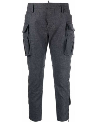 Pantalones cargo con bolsillos Dsquared2 gris